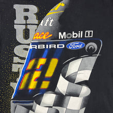 Load image into Gallery viewer, Vintage Rusty Wallace Miller Genuine Draft NASCAR AOP Tee
