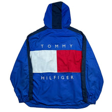 Load image into Gallery viewer, Vintage Tommy Hilfiger Big Flag Zip Up Jacket
