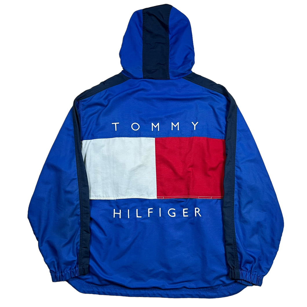 Vintage Tommy Hilfiger Big Flag Zip Up Jacket