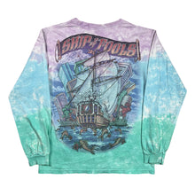 Load image into Gallery viewer, Vintage 2001 Liquid Blue Grateful Dead Ship Of Fools Long Sleeve Tie Dye Tee
