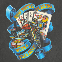 Load image into Gallery viewer, Vintage 1991 Harley Davidson Playing Cards Tee
