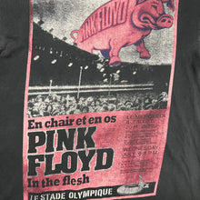 Load image into Gallery viewer, Vintage Pink Floyd In The Flesh Band Poster Le Stade Olympique Tee
