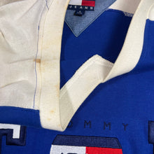 Load image into Gallery viewer, Vintage Tommy Hilfiger Jeans Flags USA Cotton Hockey Jersey
