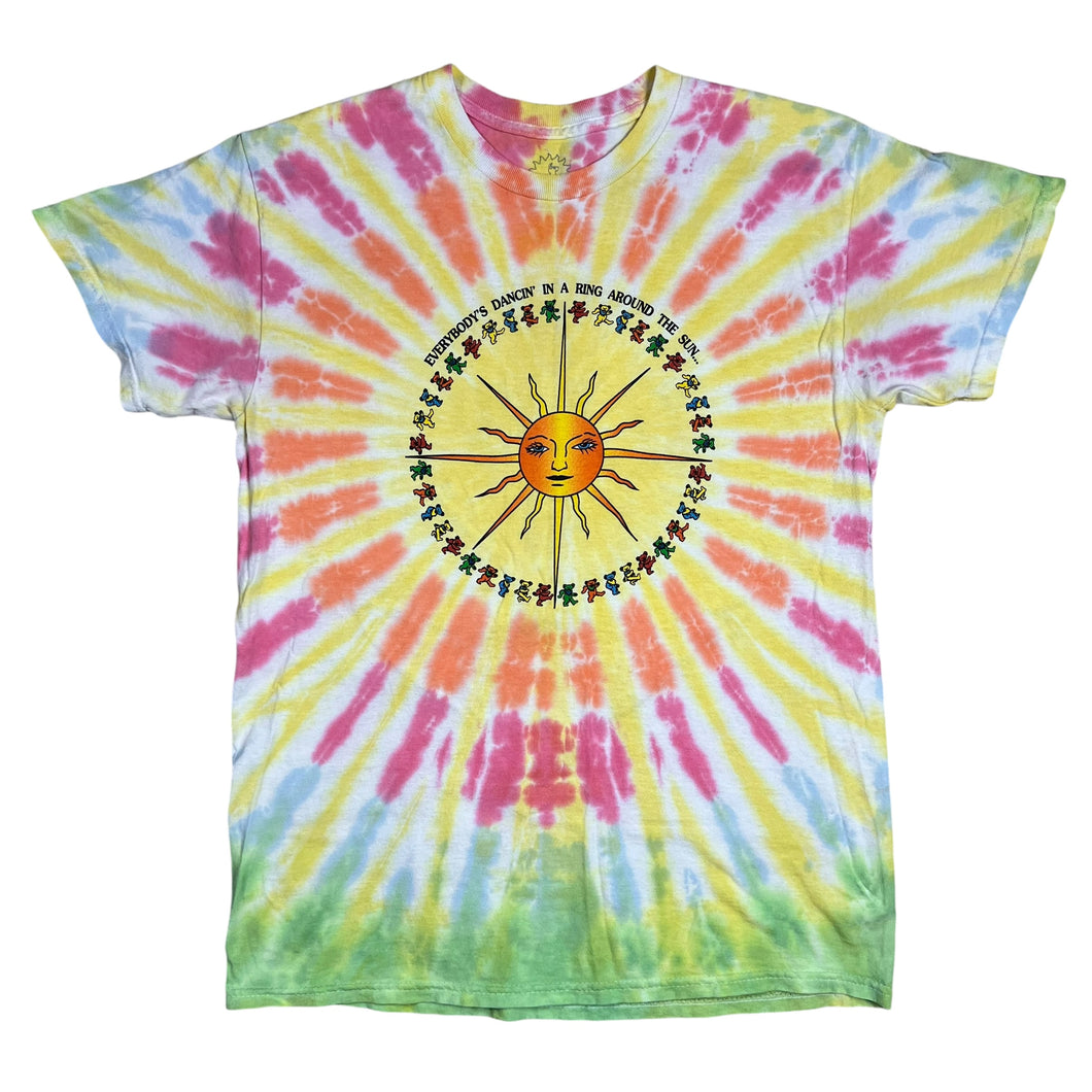 Grateful Dead Dancin’ Around The Sun Tie Dye Band Tee