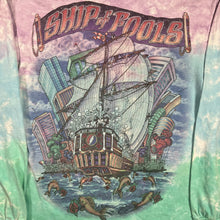 Load image into Gallery viewer, Vintage 2001 Liquid Blue Grateful Dead Ship Of Fools Long Sleeve Tie Dye Tee
