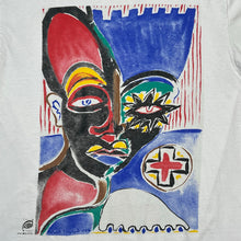 Load image into Gallery viewer, Vintage 1988 Robert Shepherd Art On You Visual Obstruction Art Tee
