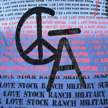 Load image into Gallery viewer, C Bar A Lovestock Ranch By Cristian Audigier Military Surplus AOP Tee
