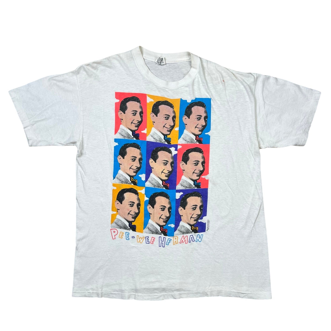 Vintage Pee-Wee Herman Warhol Style Promo Tee