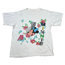 Load image into Gallery viewer, Vintage Disney Minnie Mouse Lenticular Eyes Flower Tee
