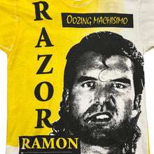 Load image into Gallery viewer, Vintage 1993 WWF Razor Ramon Oozing Machismo Wrestling AOP Tee
