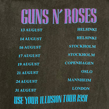 Load image into Gallery viewer, Vintage 1991 Guns N’ Roses Use Your Illusion Tour Band Tee
