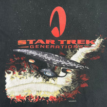 Load image into Gallery viewer, Vintage 1994 Star Trek Generations Movie Promo Tee
