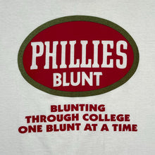 Load image into Gallery viewer, Vintage Phillies Blunt Blunting Through College One At A Time Promo Tee
