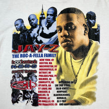 Load image into Gallery viewer, Vintage 2002 Jay Z Sprite Liquid Mix Tour Parking Lot Bootleg Rap Tee
