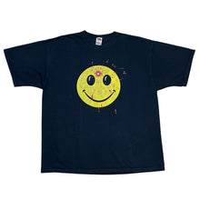 Load image into Gallery viewer, Vintage Smiley Face Headshot Double Sided Graphic Tee
