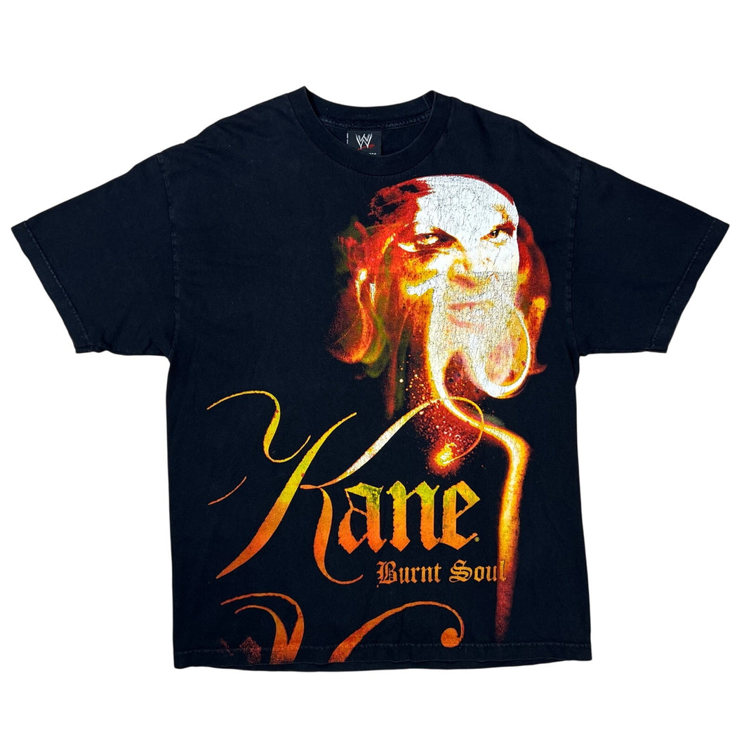 2007 WWE Kane Burnt Soul Wrestling Tee