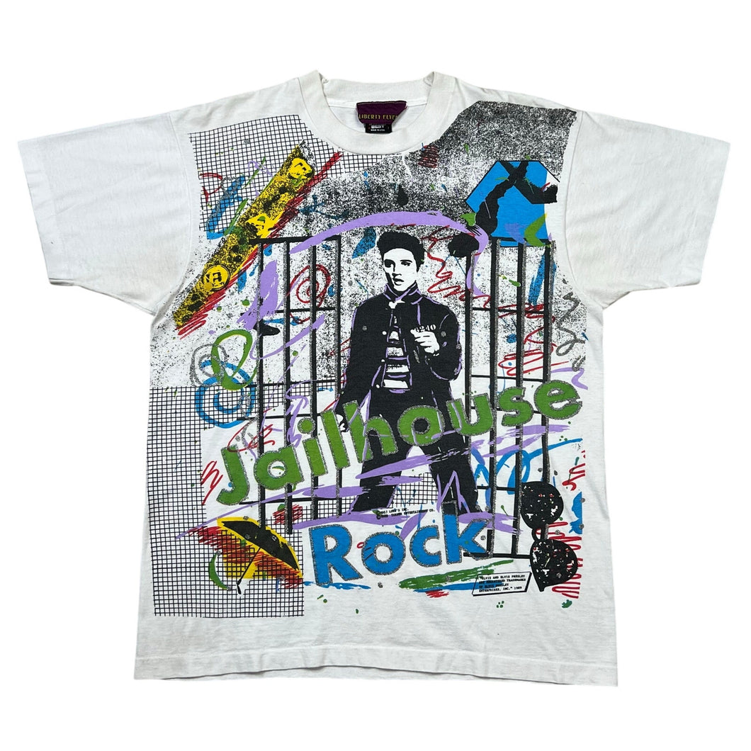 Vintage 1989 Elvis Presley Jailhouse Rock AOFP Tee