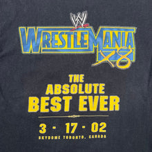 Load image into Gallery viewer, Vintage 2002 WWE Wrestlemania Icon Vs Icon Wrestling Tee
