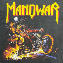 Load image into Gallery viewer, Vintage 1998 Manowar Hell On Stage Band Tour Tee
