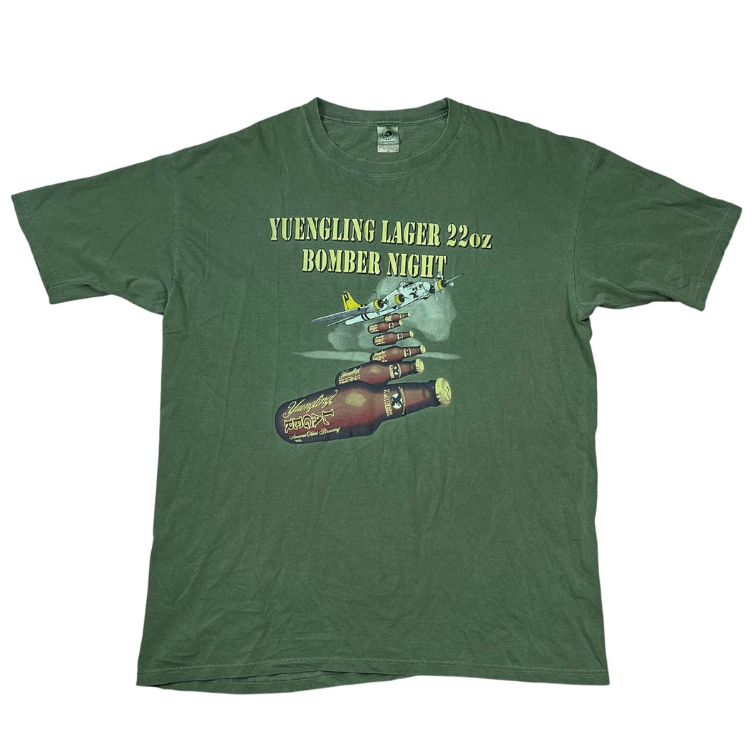 Yuengling Lager 22oz Bomber Night Beer Plane Tee
