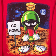 Load image into Gallery viewer, Vintage 1998 Looney Tunes Marvin The Martian Go Home Crewneck Sweatshirt
