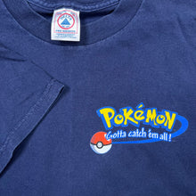 Load image into Gallery viewer, Vintage 1999 Pokémon Gotta Catch Em All TV Show Promo Tee
