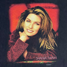 Load image into Gallery viewer, Vintage 1998 Shania Twain Green Eyes Solo Tee
