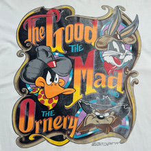 Load image into Gallery viewer, Vintage 1993 Looney Tunes The Good The Mad &amp; The Ornery Wild West Cowboys Tee
