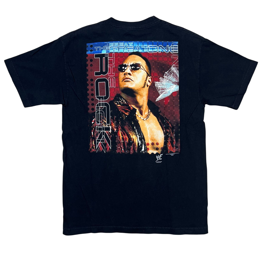 Vintage 2000 WWF The Rock Great Generation Just Bring It Wrestling Tee