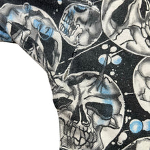 Load image into Gallery viewer, Vintage Skull Bubble AOP Tee
