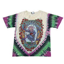 Load image into Gallery viewer, Vintage Liquid Blue Grateful Dead Jester Seasons Dead Endless Tour Tie Dye Band Tee
