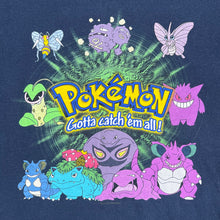 Load image into Gallery viewer, Vintage 1999 Nintendo Pokemon Gotta Catch Em All Promo Tee

