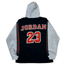 Load image into Gallery viewer, Vintage Michael Jordan Amairican Dream Big Print Euro Bootleg Hoodie Sweatshirt
