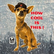 Load image into Gallery viewer, Vintage 1998 Taco Bell Chihuahua How Cool Is This Promo Tee
