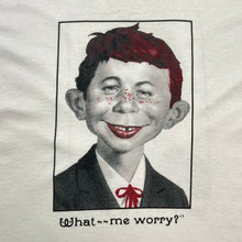 Load image into Gallery viewer, Vintage Mad Magazine Alfred E. Neumann What Me Worry Promo Tee
