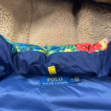 Load image into Gallery viewer, Polo Ralph Lauren Tropical Beach Floral 750 Hooded Puffer Jacket
