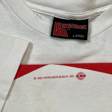 Load image into Gallery viewer, Vintage 1993 Budweiser Hooked On Walleye Fish Beer Promo Tee
