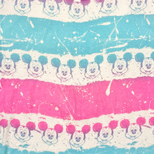Load image into Gallery viewer, Vintage Disney Mickey Mouse Splatter Stripes AOP Tee
