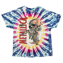Load image into Gallery viewer, Vintage 2000 Metallica Tie Dye Tour Tee
