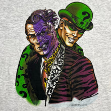 Load image into Gallery viewer, Vintage 1995 DC Comics Two Face Riddler Batman Movie Promo Tee
