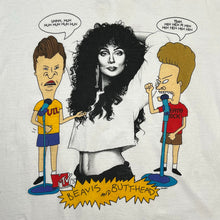 Load image into Gallery viewer, Vintage MTV Beavis And Butthead Cher Music TV Show Promo Tee
