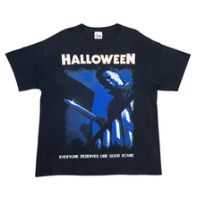 Load image into Gallery viewer, Vintage 2005 Halloween Michael Myers Balcony Horror Movie Promo Tee
