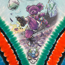 Load image into Gallery viewer, Vintage 1997 Liquid Blue Grateful Dead Soccer Dead Headers FC Tie Dye Tee
