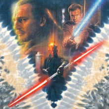 Load image into Gallery viewer, Vintage Liquid Blue Star Wars Tie Dye Movie Promo Tee
