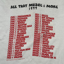 Load image into Gallery viewer, Vintage 1999 Nickelodeon All That Music &amp; More Festival Tee
