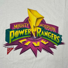 Load image into Gallery viewer, Vintage 1994 Mighty Morphin Power Rangers Live Nabisco Promo Tee
