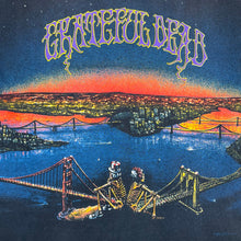 Load image into Gallery viewer, Vintage 1990 Grateful Dead San Francisco Golden Gate Bridge AOP Tee

