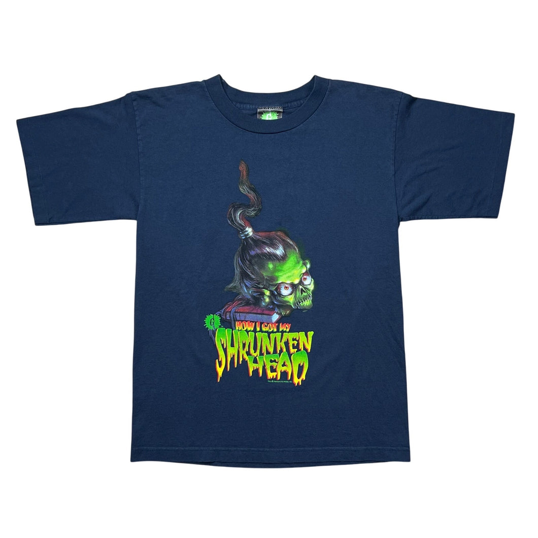 Vintage 1995 Goosebumps How I Got My Shrunken Head Promo Tee