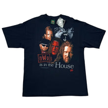 Load image into Gallery viewer, NWT Vintage 1998 NWO Wolfpac In The House Wrestling Tee

