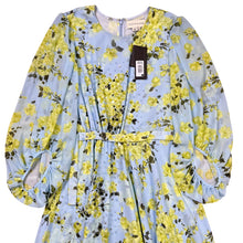 Load image into Gallery viewer, NWT Sachin &amp; Babi Sky Citrine Floral Bianca Gown Dress
